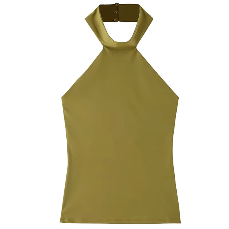 HXAO's Daring Sleeveless Summer Top