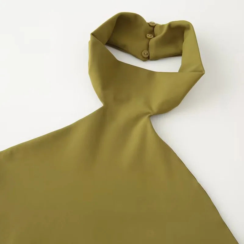 HXAO's Daring Sleeveless Summer Top