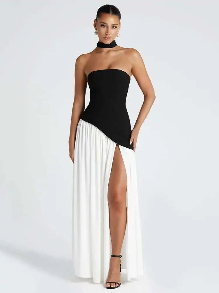 Mozision's Sexy Strapless Maxi Dress