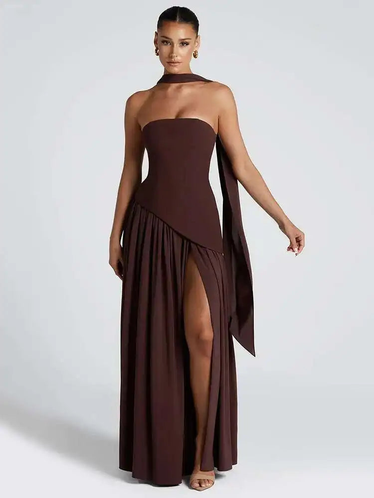 Mozision's Sexy Strapless Maxi Dress