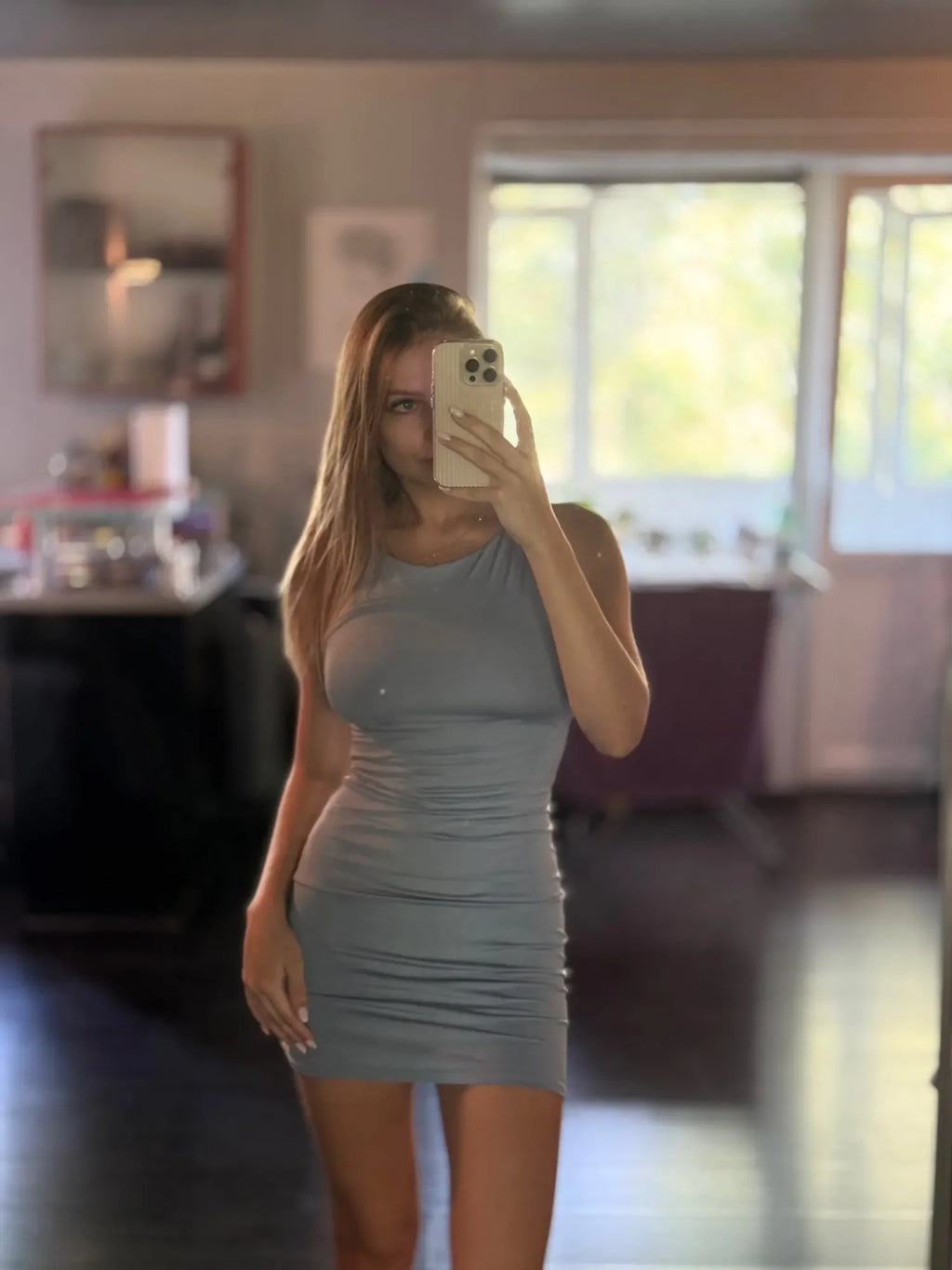 Sleeveless Mini Wrap Dress Y2K