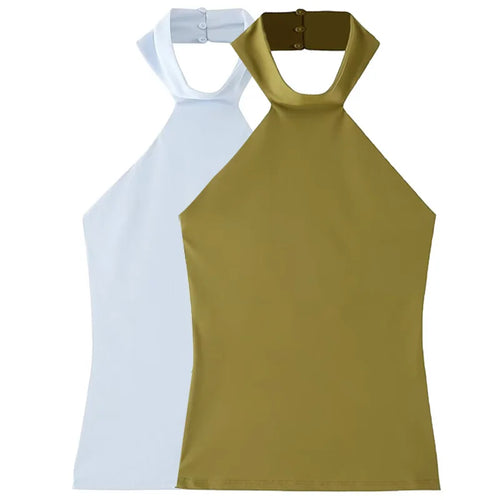 HXAO's Daring Sleeveless Summer Top